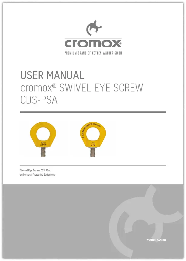 USER MANUAL cromox® CDS-PSA