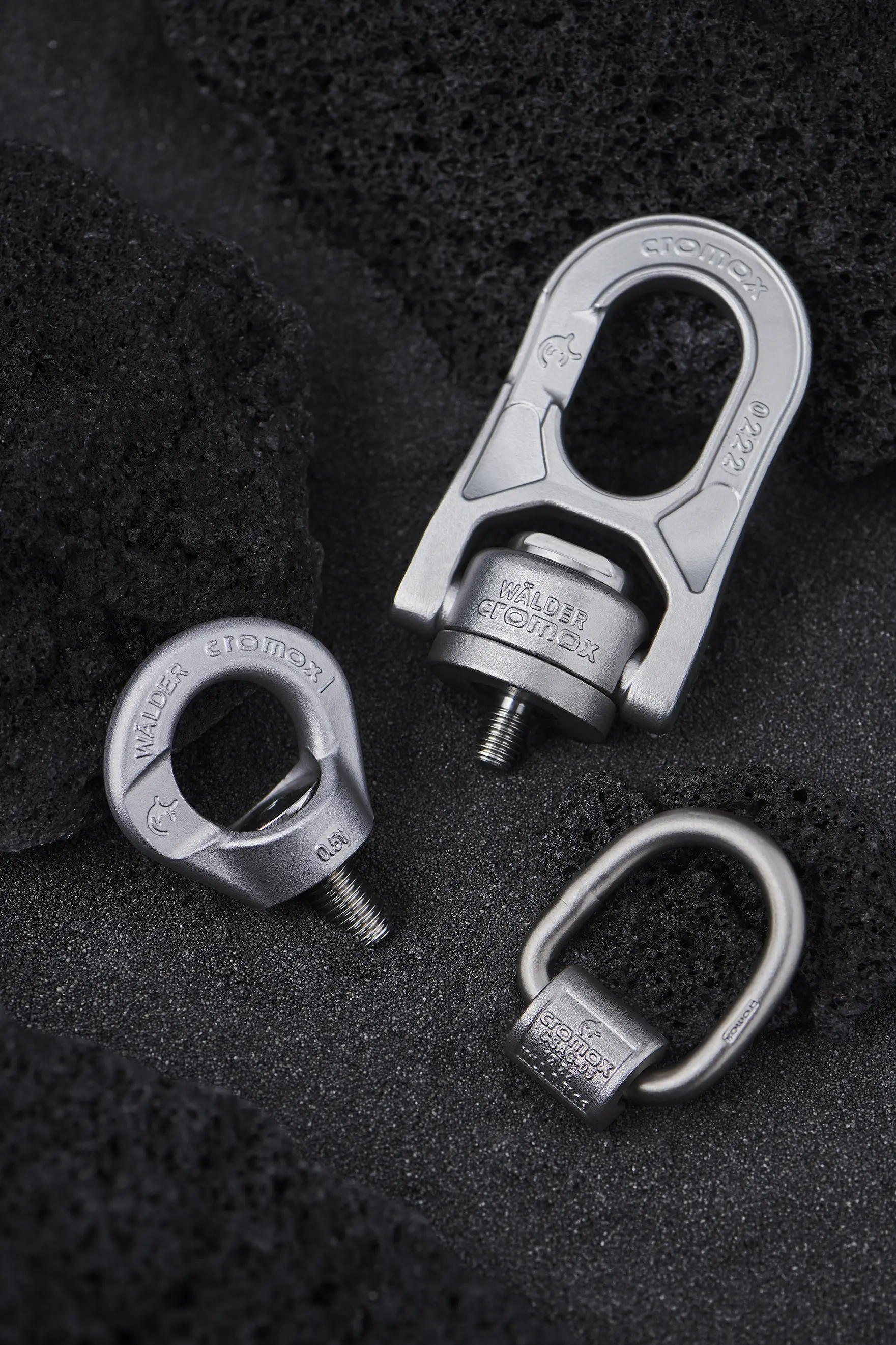 3 anneaux de levage de cromox®